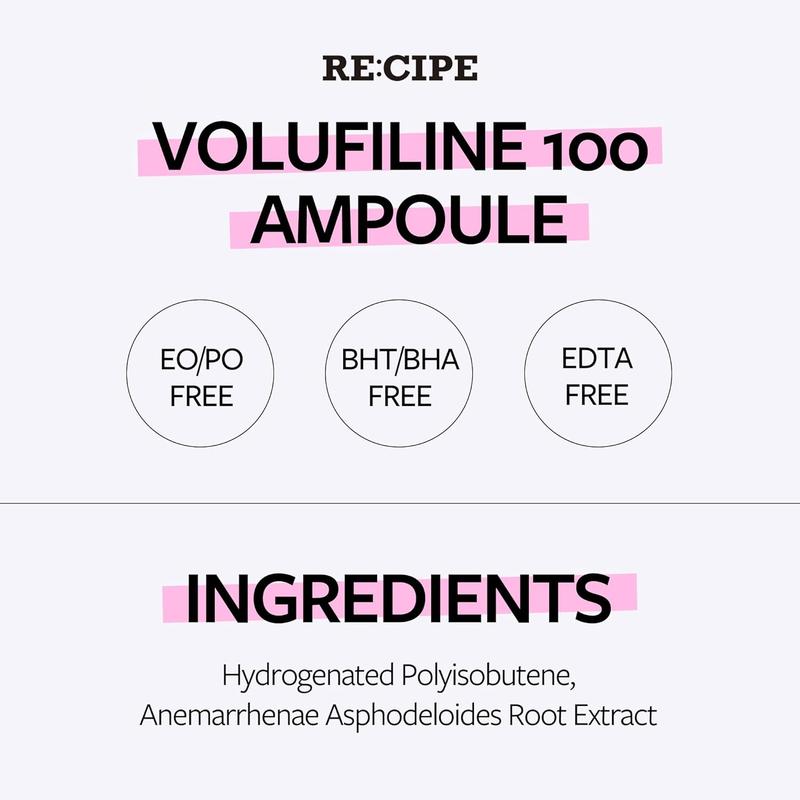 RE:CIPE Volufiline 100% Ampoule