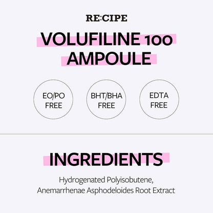 RE:CIPE Volufiline 100% Ampoule