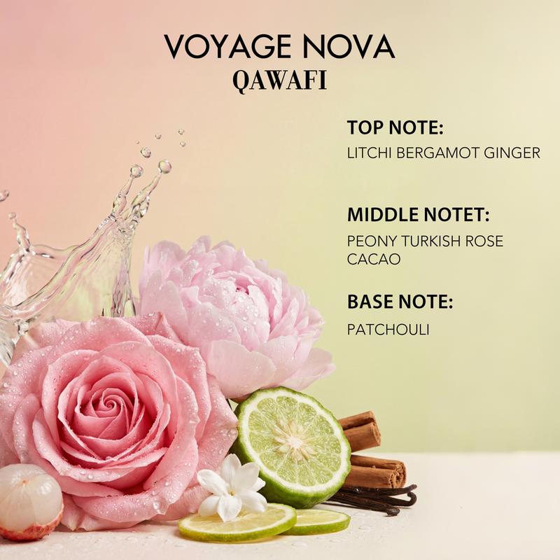 Voyage Nova | Rosey Fruity Floral